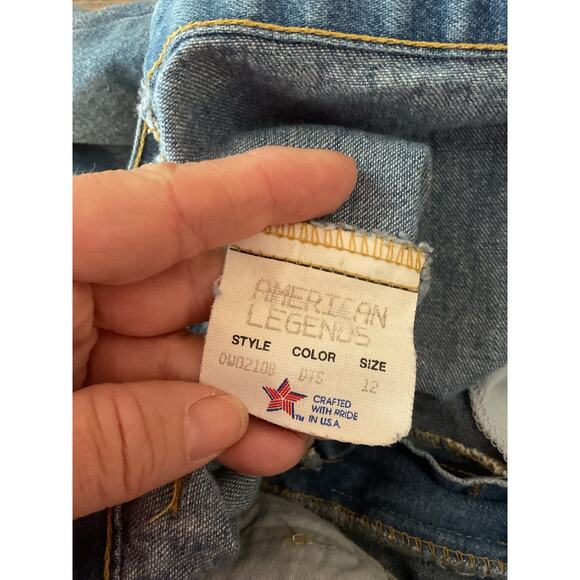 Vintage “American Legends” Pleat Front Jean Sz 12 USA - Picture 10 of 10